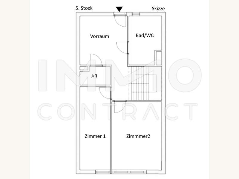 Plan Skizze  5 Stock