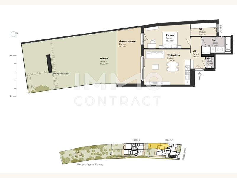 Grundriss Haus 1 Top 3