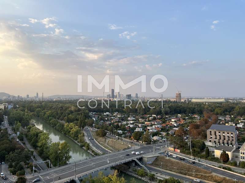 Blick Richtung Donaucity