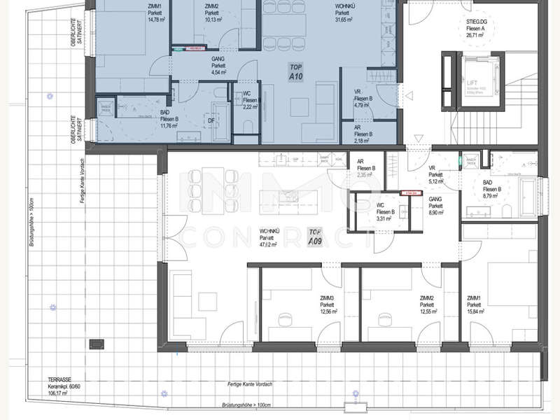 Dachgeschosswohnung Peuerbach: A09b A09b