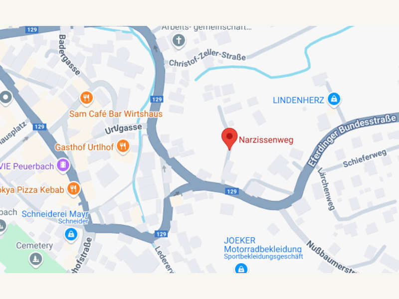 Dachgeschosswohnung Peuerbach: Lageplan Lageplan