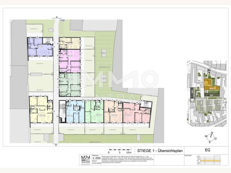 Terrassenwohnung Stockerau: 15.2.4 Übersichtsplan_STG_1_EG-1 15.2.4 Übersichtsplan_STG_1_EG-1