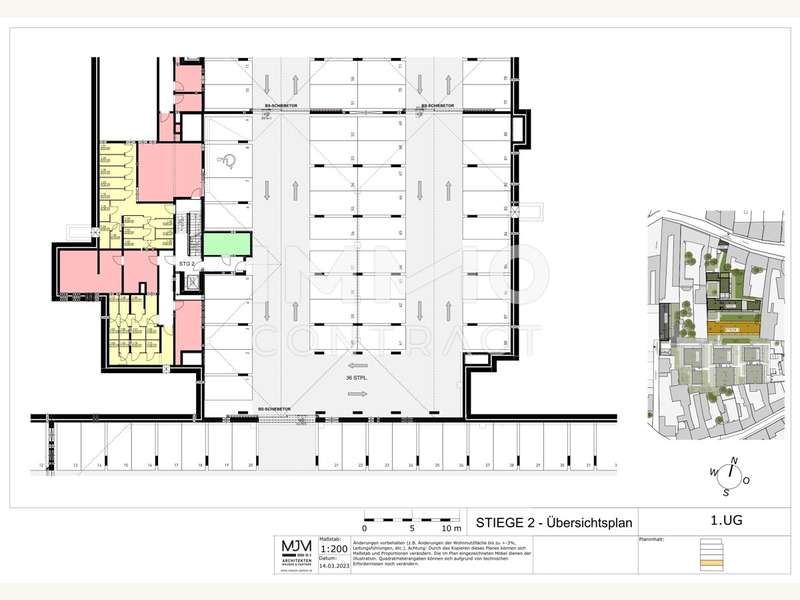 Terrassenwohnung Stockerau: 15.3.5 Übersichtsplan_STG_2_1.UG-1 15.3.5 Übersichtsplan_STG_2_1.UG-1
