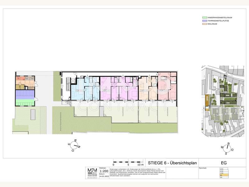 Terrassenwohnung Stockerau: 15.7.4 LÜbersichtsplan_STG_6_EG-1 15.7.4 LÜbersichtsplan_STG_6_EG-1
