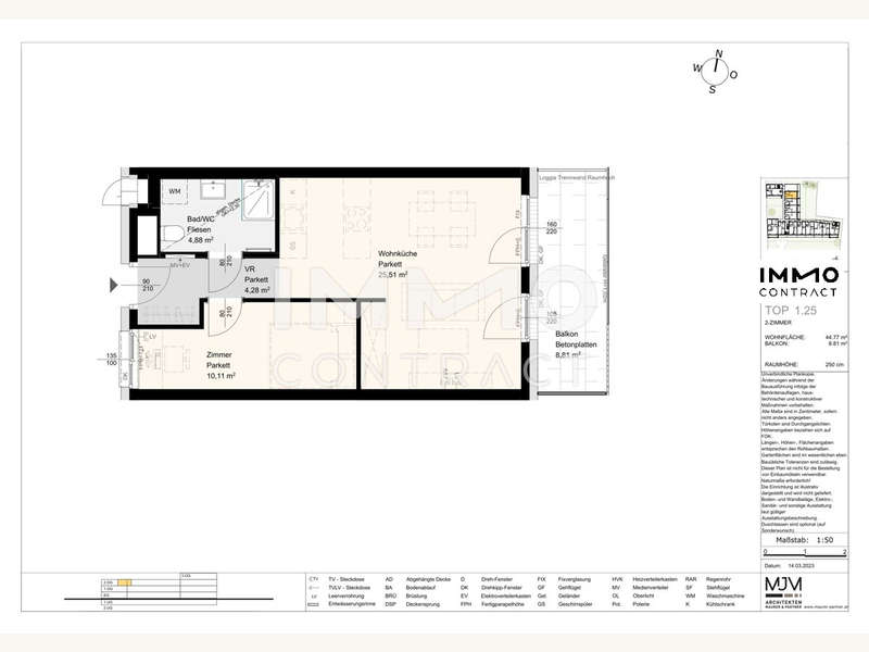 Dachgeschosswohnung Stockerau: 14.1.28 Top 1.25-1 14.1.28 Top 1.25-1