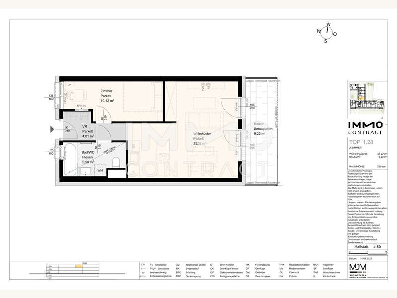 Dachgeschosswohnung Stockerau: 14.1.31 Top 1.28-1 14.1.31 Top 1.28-1