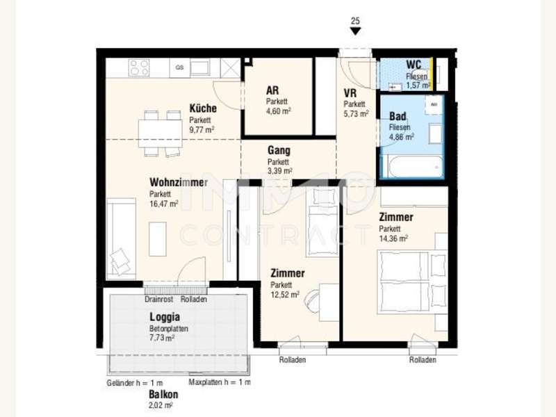 Eigentumswohnung Lanzendorf: Top25 Top25