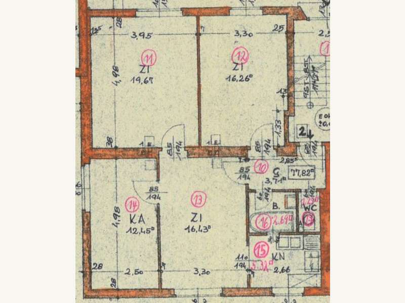 Eigentumswohnung Oberschützen: Grundriss Grundriss