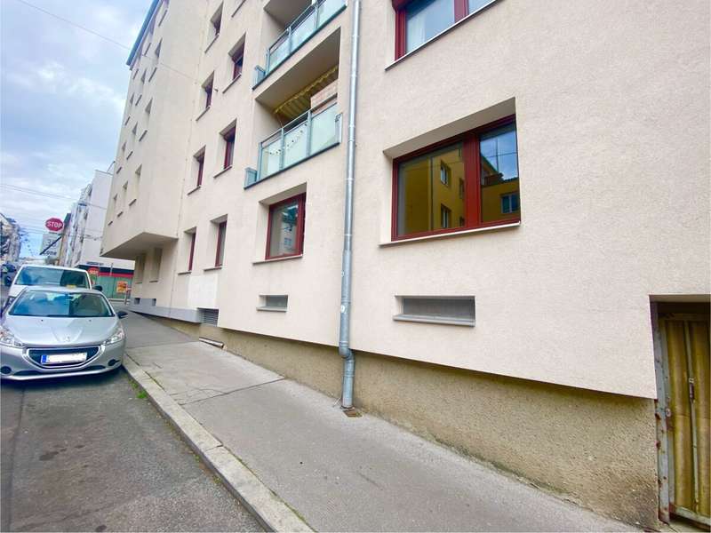 Thermisch sanierte Fassade 