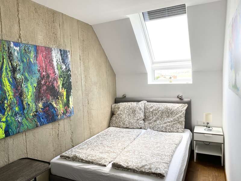 Dachgeschosswohnung Wien: Schlafzimmer Schlafzimmer