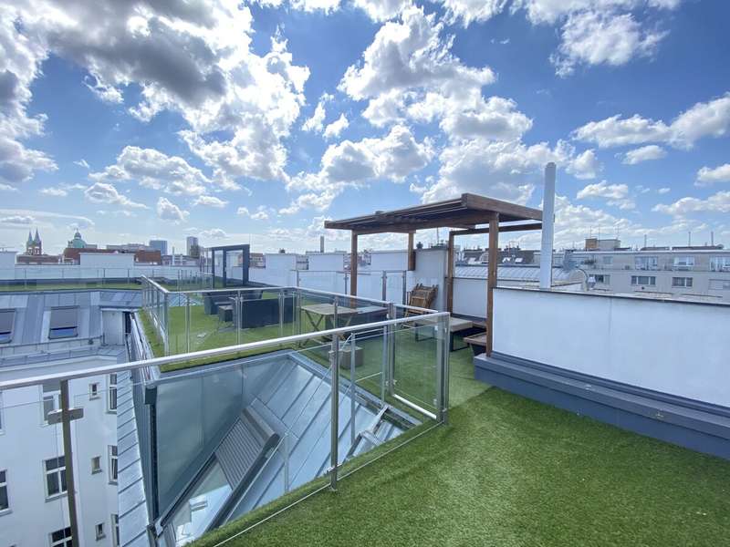Dachgeschosswohnung Wien: 17m2 Dachterrasse 17m2 Dachterrasse