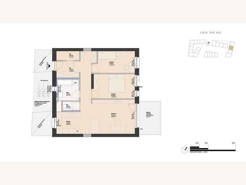 Eigentumswohnung Linz: SWIE_Mayrhof_HausA_A02 SWIE_Mayrhof_HausA_A02