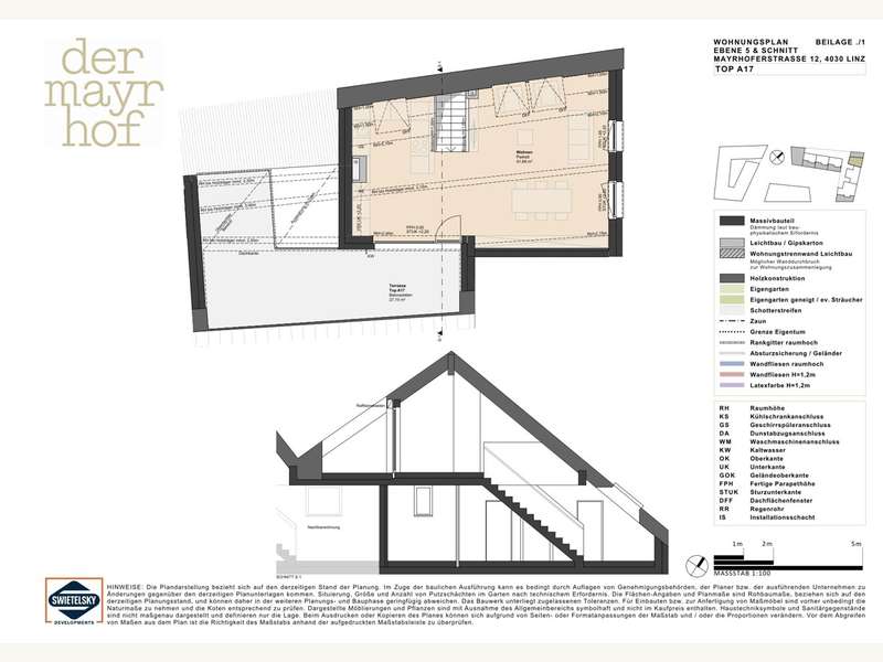Maisonette Linz: top-a17-verkaufsplan-2 top-a17-verkaufsplan-2