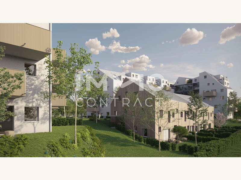 Maisonette Linz: REihenhaus und Innenhof REihenhaus und Innenhof