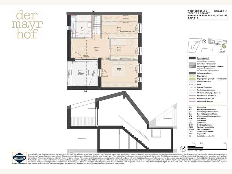 Maisonette Linz: top-a18-verkaufsplan-2 top-a18-verkaufsplan-2