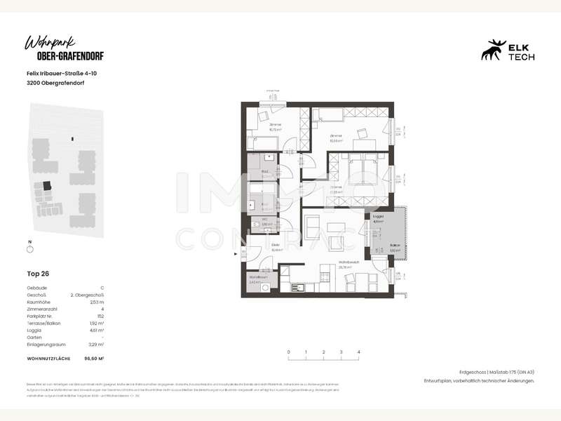 Wohnung St.Pölten: 07.3.26 TOP 4_26 07.3.26 TOP 4_26