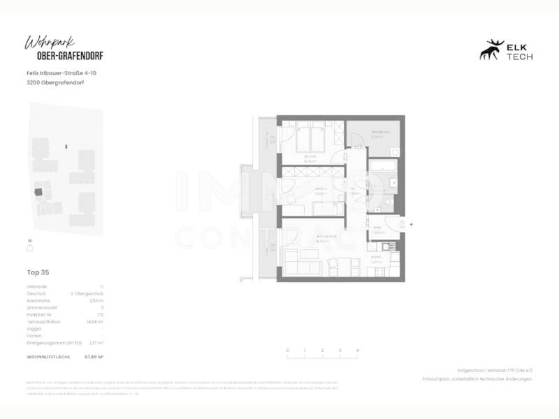 Terrassenwohnung St.Pölten: 07.3.35 TOP 4_35 07.3.35 TOP 4_35