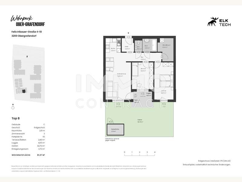 Wohnung St.Pölten: 07.3.8 TOP 4_08 07.3.8 TOP 4_08