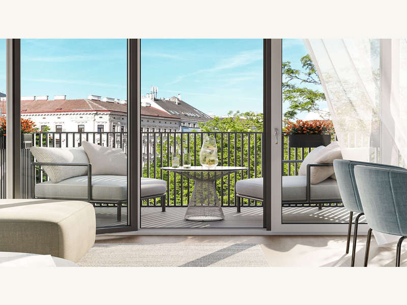 Top 1.46 Wohnbereich Terrasse