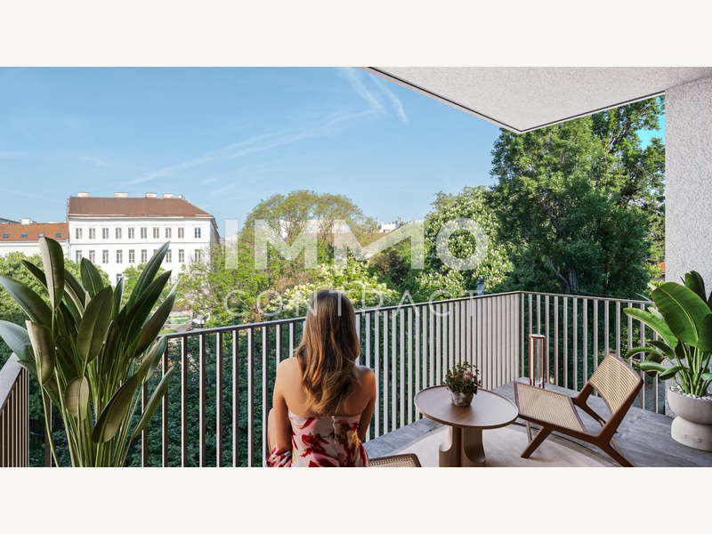 Herbst Balkon
