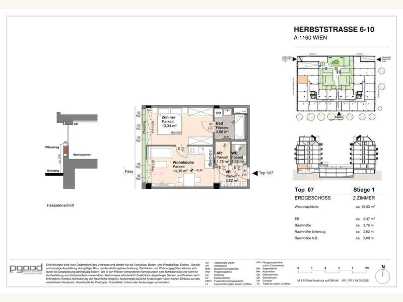 Eigentumswohnung Wien: Wohnungsplan Wohnungsplan