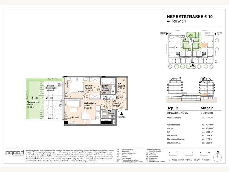 Eigentumswohnung Wien: 2025 05 19_VP_Stiege2_Top03-1 2025 05 19_VP_Stiege2_Top03-1