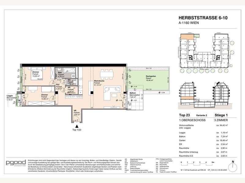 Wohnungsplan (Variante)