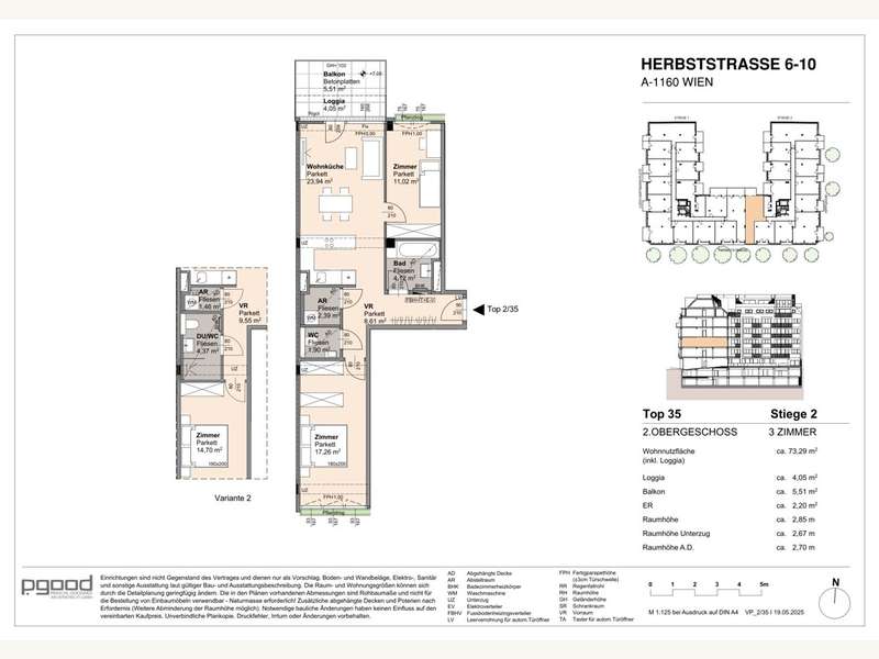 Eigentumswohnung Wien: Wohnungsplan Wohnungsplan