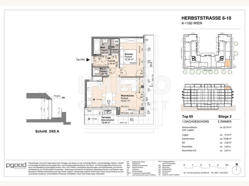 Eigentumswohnung Wien: Wohnungsplan Wohnungsplan