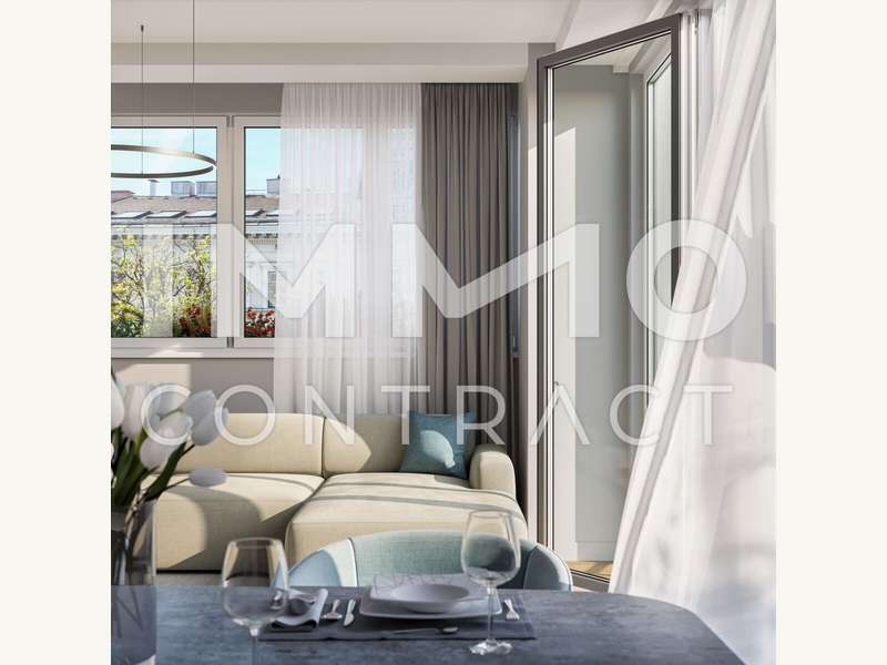 Eigentumswohnung Wien: Top 46 Wohn-Essbereich Detail Top 46 Wohn-Essbereich Detail