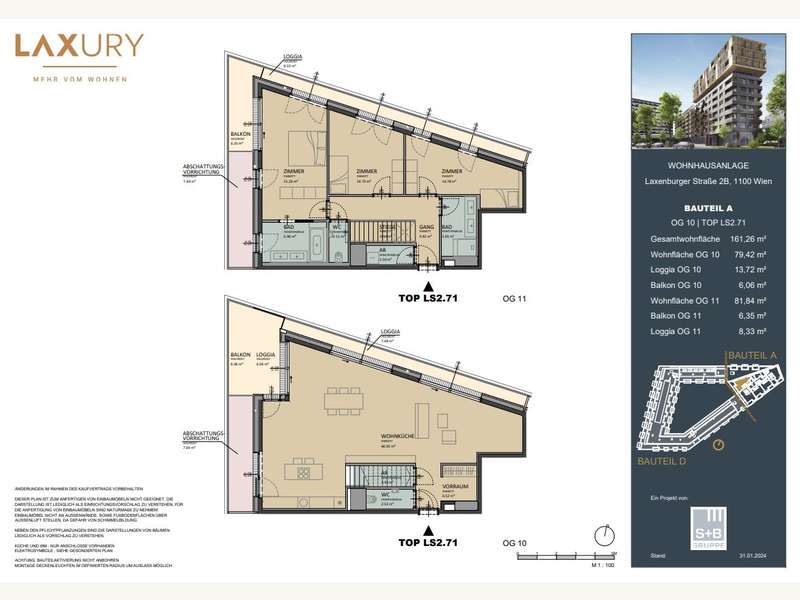 Terrassenwohnung Wien: LS2.71 LS2.71