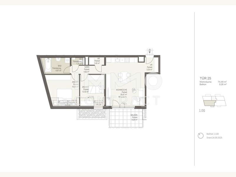 Eigentumswohnung Wien: Top 25 Top 25