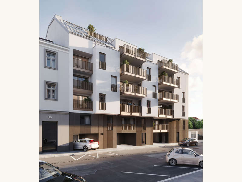 Eigentumswohnung Wien: Moderner Eingangsbereich Moderner Eingangsbereich