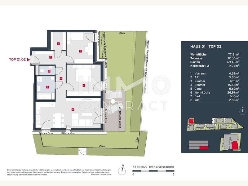 Eigentumswohnung Leopoldsdorf: 1-02 1-02