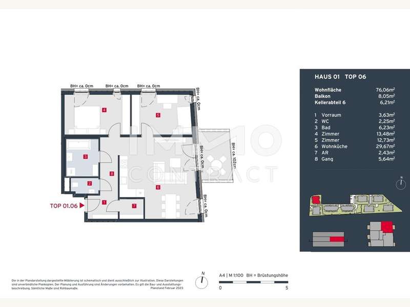Eigentumswohnung Leopoldsdorf: 1-06 1-06