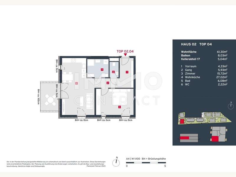 Eigentumswohnung Leopoldsdorf: 2-04 2-04
