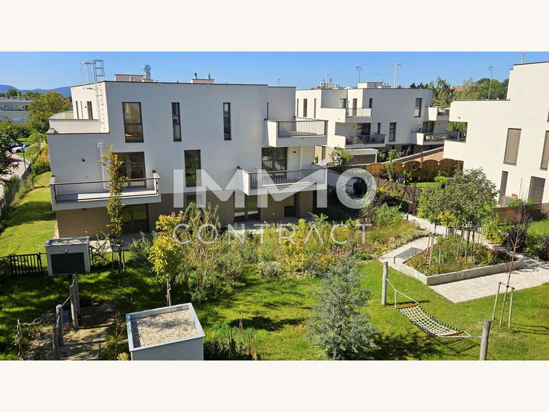 Eigentumswohnung Leopoldsdorf: Haus 8_Ausblick Spielplatz Haus 8_Ausblick Spielplatz