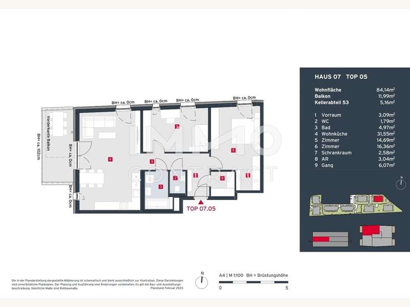 Eigentumswohnung Leopoldsdorf: 7-05 7-05