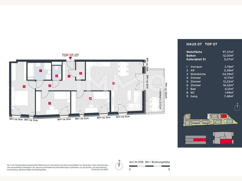Eigentumswohnung Leopoldsdorf: 7-07 7-07