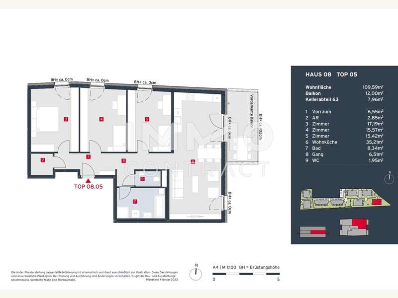 Eigentumswohnung Leopoldsdorf: 8-05 8-05