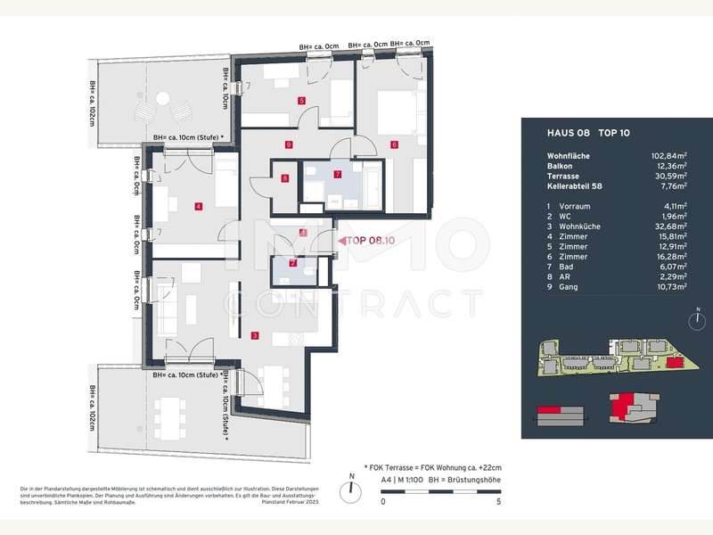 Eigentumswohnung Leopoldsdorf: 8-10 8-10