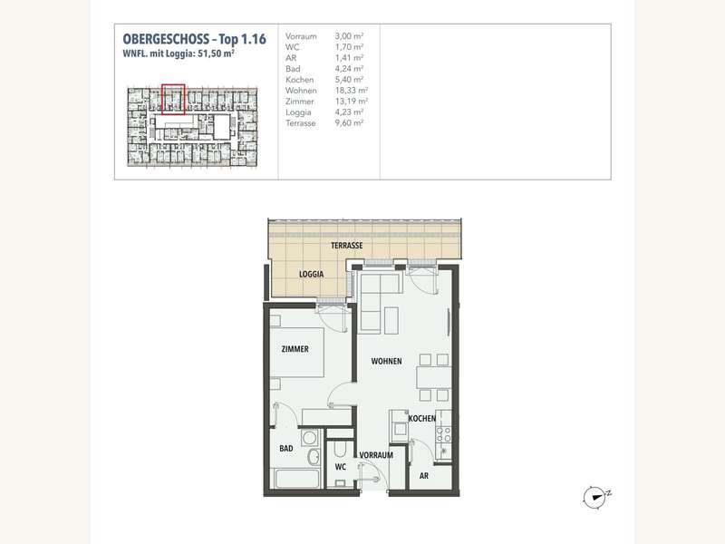 Eigentumswohnung Wien: Grundriss Grundriss