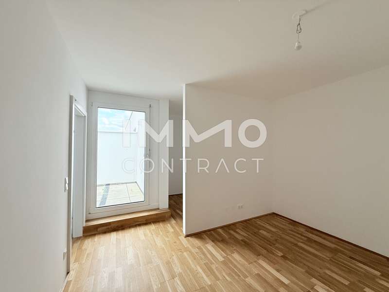 Eigentumswohnung Wien: Schlafzimmer mit abgetrennter Garderobe Schlafzimmer mit abgetrennter Garderobe