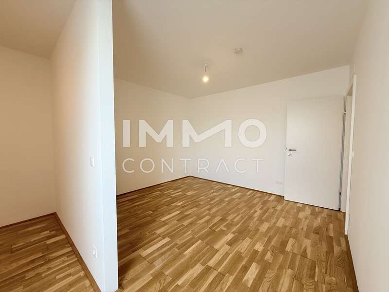 Eigentumswohnung Wien: Schlafzimmer mit abgetrennter Garderobe Schlafzimmer mit abgetrennter Garderobe