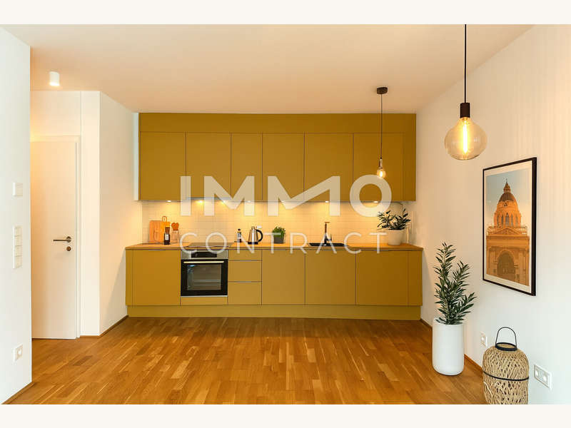 Eigentumswohnung Wien: Küche gestaged Küche gestaged