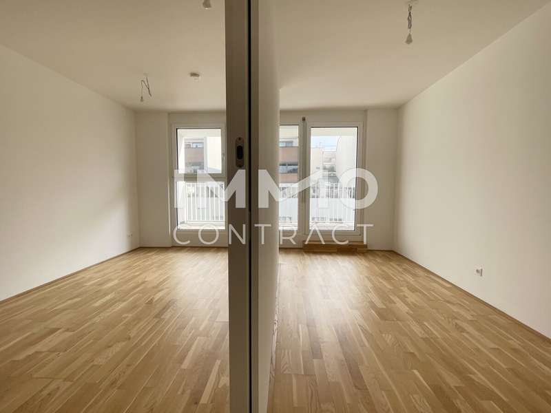 Wohnraum und Schlafzimmer