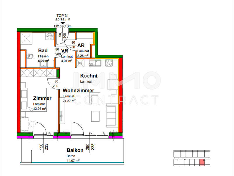 Eigentumswohnung Krems: Top31 Top31