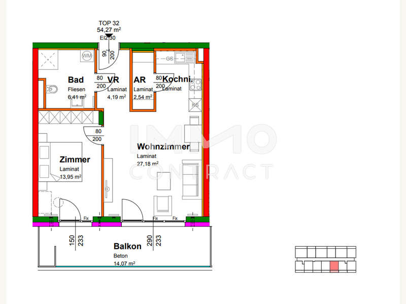 Eigentumswohnung Krems: Top32 Top32