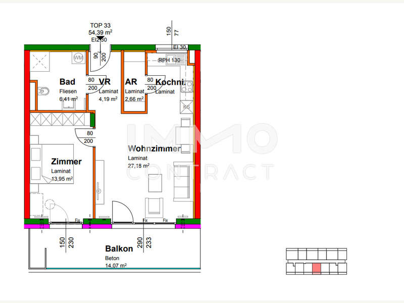 Eigentumswohnung Krems: Top33 Top33