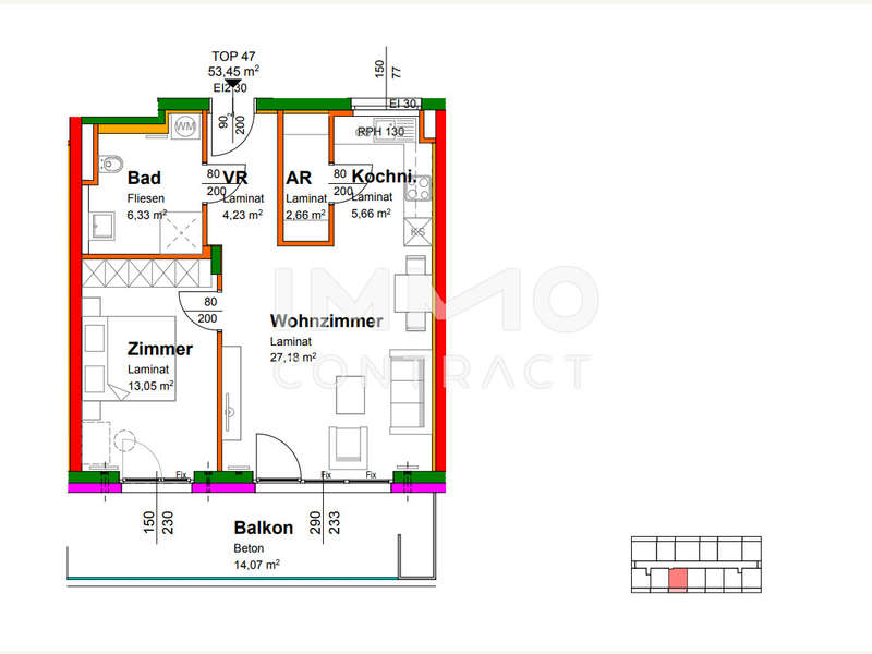 Eigentumswohnung Krems: Top47 Top47